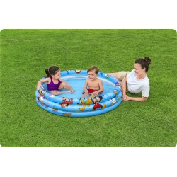 Basen dmuchany Mickey i Przyjaciele 122 x 25 cm Bestway 91007