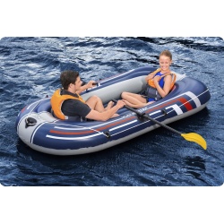 Ponton dwuosobowy Hydro-Force Treck X1 Bestway 61083 pompka wiosła
