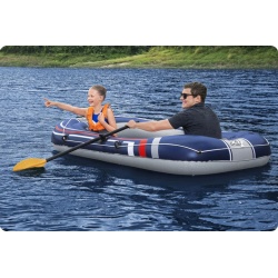 Ponton dwuosobowy Hydro-Force Treck X1 Bestway 61083 pompka wiosła
