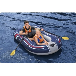 Ponton dwuosobowy Hydro-Force Treck X1 Bestway 61083 pompka wiosła