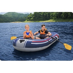 Ponton dwuosobowy Hydro-Force Treck X1 Bestway 61083 pompka wiosła