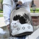 Transporter plecak dla kota torba przezroczysta otwierana od przodu
