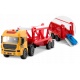 Edukacyjna zabawka ciężarówka 6 aut laweta tir samochodziki RK-760