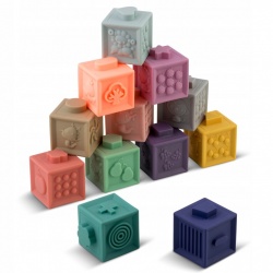 Zabawka do kąpieli gumowe klocki MONTESSORI RK-756 Ricokids