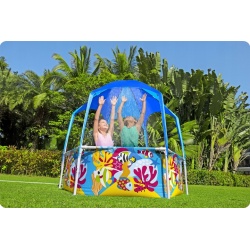 Basen stelażowy dla dzieci z daszkiem 183 x 51 cm Bestway 5618T