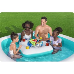 Basen dmuchany Sippin' Summer 218 x 218 x 48 cm Bestway 54446