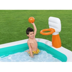 Basen dmuchany Dunk'N Splash 251 x 168 x 102 cm Bestway 54445