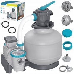Pompa basenowa piaskowa z piaskiem 50kg 11355 l/h Bestway 58486
