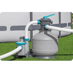 Pompa basenowa piaskowa z piaskiem 50kg 11355 l/h Bestway 58486