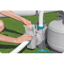 Pompa basenowa piaskowa z piaskiem 50kg 11355 l/h Bestway 58486