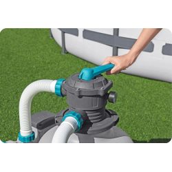 Pompa piaskowa do basenów 11355 litrów na godzinę Bestway 58486