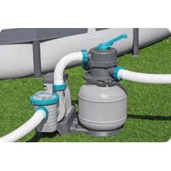 Pompa piaskowa Bestway 58497 do basenów 5678 litrów piasek 25kg