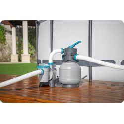 Pompa piaskowa Bestway 58497 do basenów 5678 litrów piasek 25kg