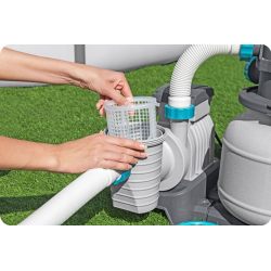 Pompa piaskowa Bestway 58497 do basenów 5678 litrów piasek 25kg