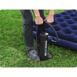 Pompka tłokowa ręczna 48 cm wąż końcówki Bestway 62030