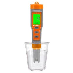 Tester jakości wody 4w1 LED miernik PH ATC kompensacja termometr