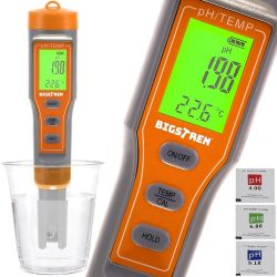 Tester jakości wody 4w1 LED miernik PH ATC kompensacja termometr