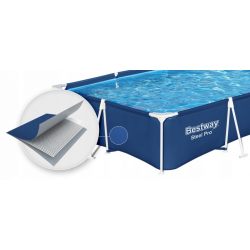 Basen 400 x 211 x 81 cm prostokątny na stelażu ogrodowy Bestway 56405