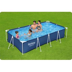 Basen 400 x 211 x 81 cm prostokątny na stelażu ogrodowy Bestway 56405