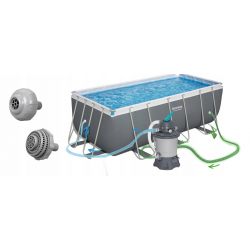 Basen ogrodowy 404 x 201 x 122 cm prostokątny 17w1 Bestway 56457