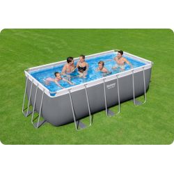 Basen ogrodowy 412 x 201 x 122 cm prostokątny Bestway 56457