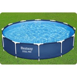 Basen ogrodowy 366 x 76 cm stelażowy okrągły Bestway 56706