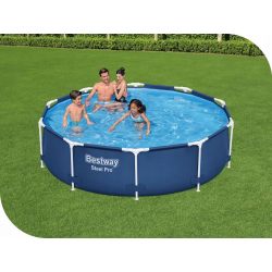 Basen 305 x 76 cm ogrodowy stelażowy okrągły Bestway 56677