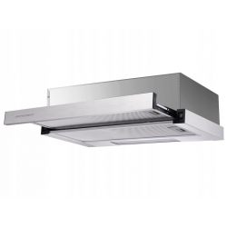 Okap kuchenny teleskopowy pod zabudowę 60 cm INOX Berdsen LED