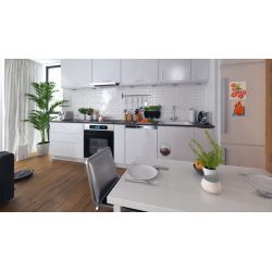 Okap kuchenny teleskopowy pod zabudowę 60 cm INOX Berdsen LED