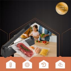 Zgrzewarka do folii długość 300mm 2mm regulacja czasu zgrzewania