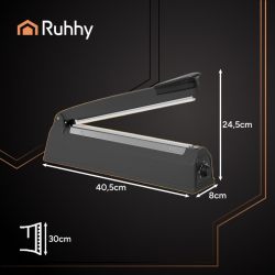 Zgrzewarka do folii długość 300mm 2mm regulacja czasu zgrzewania