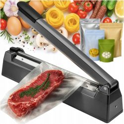 Zgrzewarka do folii długość 300mm 2mm regulacja czasu zgrzewania