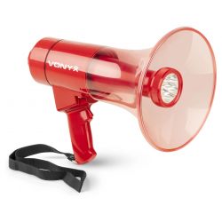 Megafon 50W mikrofon nagrywanie dźwięku syrena Vonyx MEG050