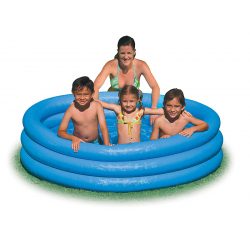Basen dmuchany basenik dla dzieci niebieski 168cm x 41cm Intex 58446