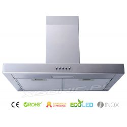 Okap kuchenny ścienny 60 cm Berdsen T1 filtr w zestawie LED regulowana maskownica