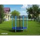 Bezpieczna trampolina batut z siatką 140cm 10 lat gwarancji dla dzieci
