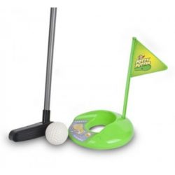 Toaletowy golf wytworny sport w toalecie komplet gra dla każdego