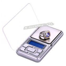 Precyzyjna waga kieszonkowa zakres 500g/0,1g z wyświetlaczem