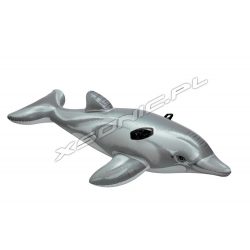 Zabawka dmuchana do pływania z uchwytami Delfin 175 x 66 cm INTEX 58535