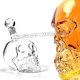 Ekskluzywna męska karafka na whiskey w kształcie czaszki kryształowa czaszka