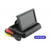 Monitor samochodowy LCD typu flip-up NVOX 4,3 cala dedykowany do kamery cofania dwa wejście AV zasilanie 12V