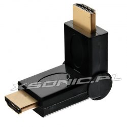 Adapter łamany różny kąt HDMI na HDMI