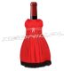 Lady sukienka na butelkę która utrzyma odpowiednią temperaturę alkoholu