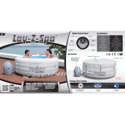 Dmuchane SPA z masażem i podgrzewaczem wody 196 x 61 cm Lay-Z Spa Bestway