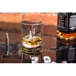 Metalowe pociski do drinków chłodzące zestaw 4 sztuki