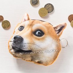 Portfel portmonetka saszetka 3D pieseł z popularnych memów
