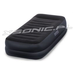 Jednoosobowy materac welurowy z wbudowaną pompką 99 x 191 x 42cm