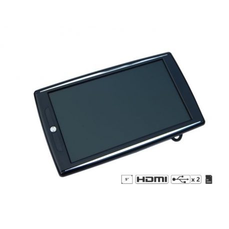 Multimedialny monitor do montażu na zagłówku samochodowym z ekranem LCD 9 cali NOXON czytnik SD USB HDMI transmiter IR FM