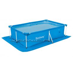 Basen prostokątny 221 x 150 x 43 cm stelażowy 16w1 Bestway 56401N