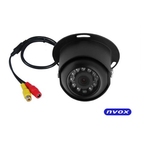 Kamera cofania marki NVOX z wbudowanym przetwornikiem obrazu CCD SHARP metalowy korpus kamery